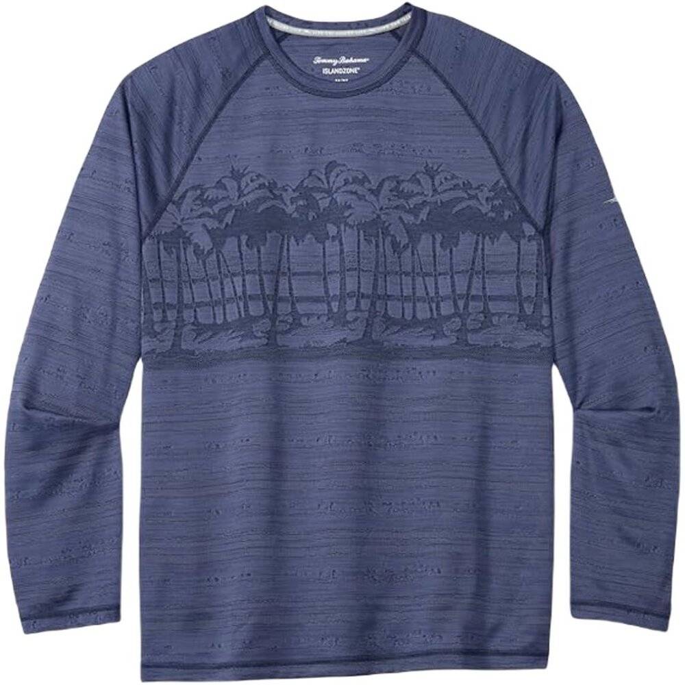 Tommy Bahama Palm Boulevard Performance Tee Men’s Small Dark Sapphire Blue